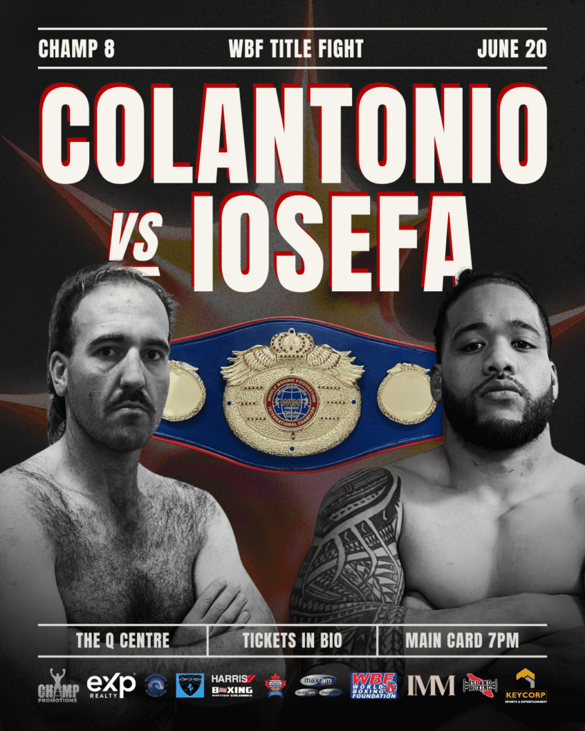WBF Silver Title Fight Colantonio vs Iosefa